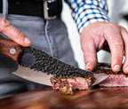 Chef Knife Japanese-Style Stainless Steel Wooden Handle