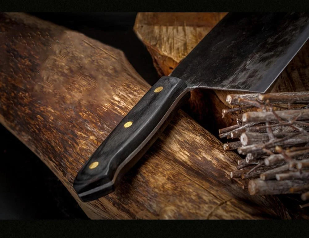 Chef's Knife Hand-Forged Carbon Steel HRC60