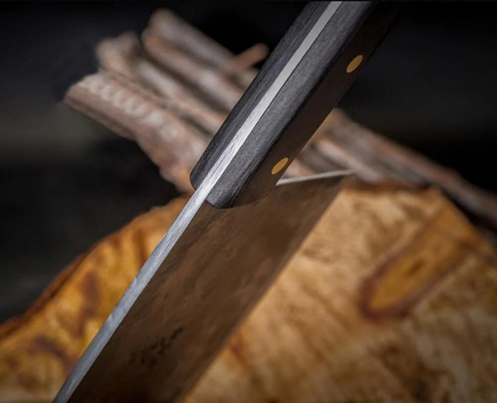 Chef's Knife Hand-Forged Carbon Steel HRC60