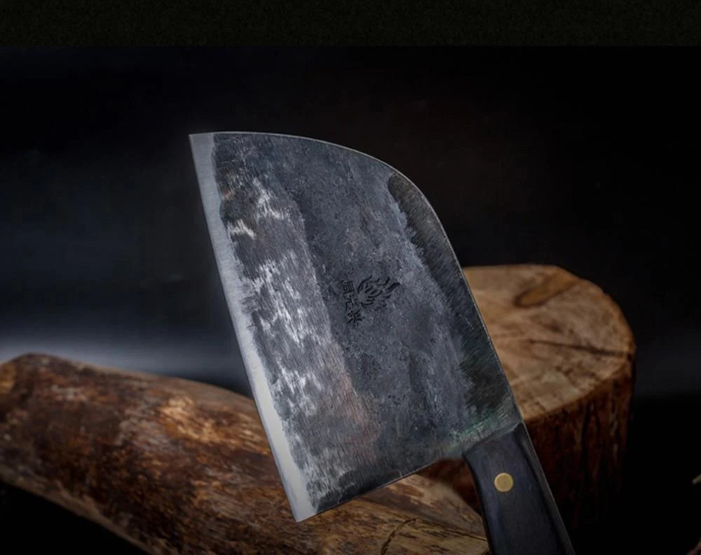 Chef's Knife Hand-Forged Carbon Steel HRC60