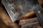 Chef's Knife Hand-Forged Carbon Steel HRC60