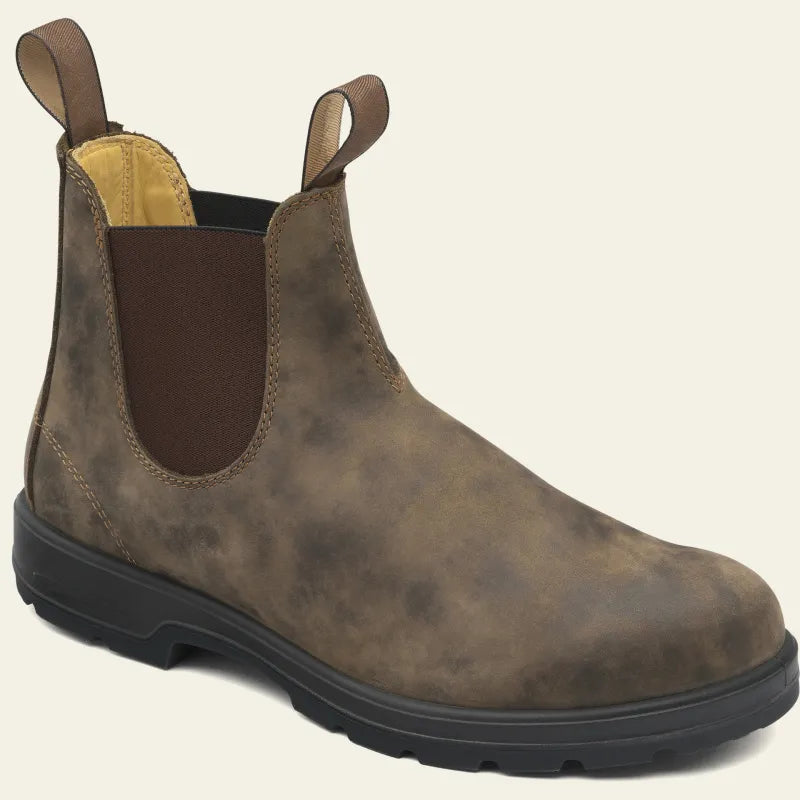 Chelsea Boots Water-Resistant Elastic Side Panels & Grip Sole