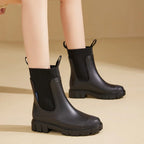 Chelsea Boots Waterproof Slip-On Grippy Tread