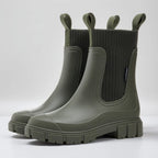 Chelsea Boots Waterproof Slip-On Grippy Tread