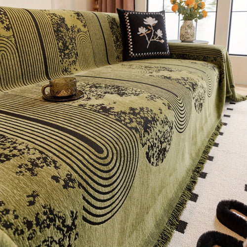 Chenille Microfiber Pet-Friendly Sofa Cover