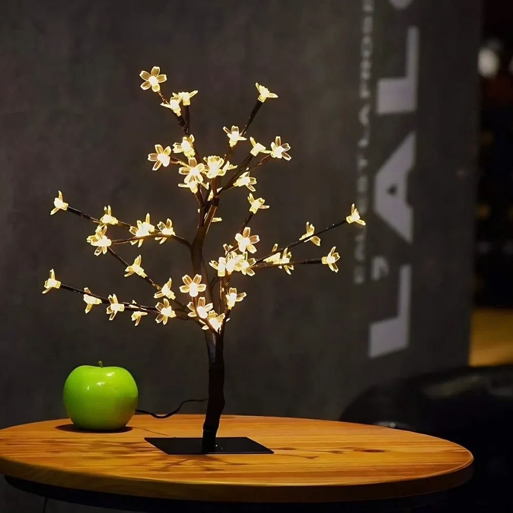 Cherry Blossom Tree Warm White LED USB Powered