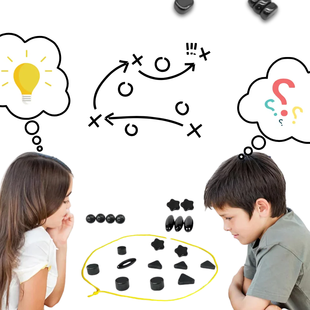 Chess Set Magnetic 20-Piece Fold-Flat