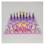 Chess Set Wooden Kid-Friendly 11.8 Inch Board
