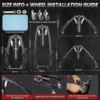 Chest & Arm Trainer Adjustable Hydraulic Resistance