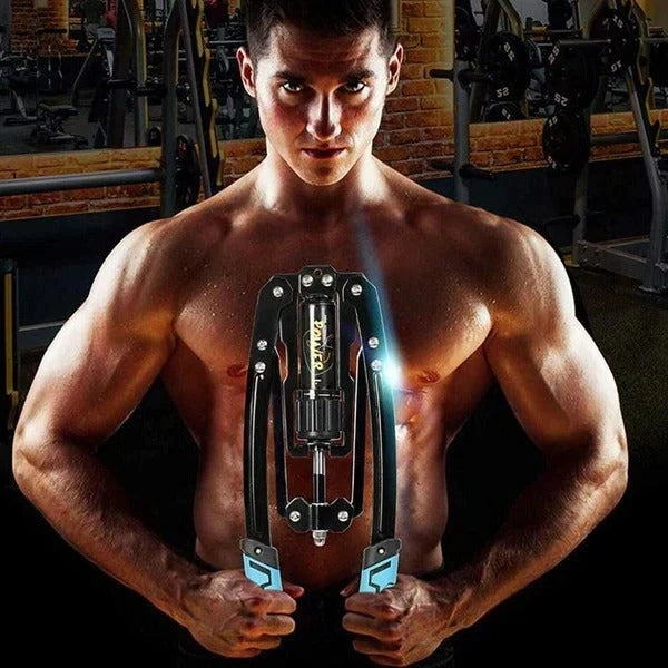 Chest Resistance Trainer Adjustable 22-440 lb Foldable Steel Frame