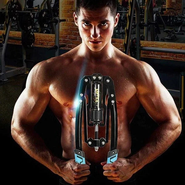 Chest Resistance Trainer Adjustable 22-440 lb Foldable Steel Frame