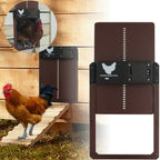 Chicken Coop Door Automatic Light-Sensor Weatherproof