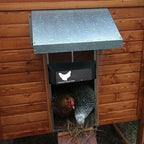 Chicken Coop Door Automatic Light Sensor Weatherproof Easy Install