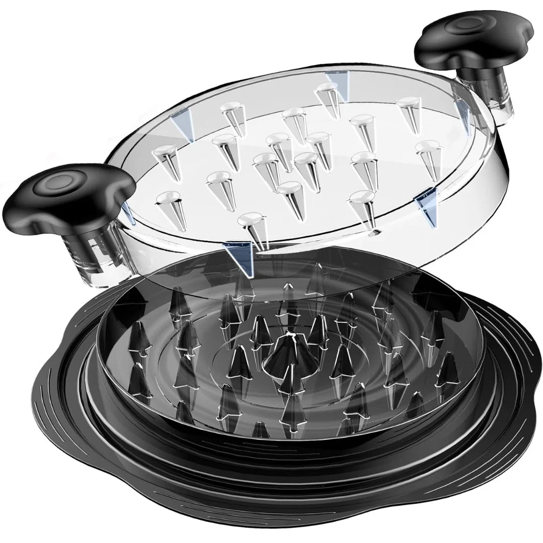 Chicken Shredder Ergonomic Non-Slip Handle Twist Mechanism