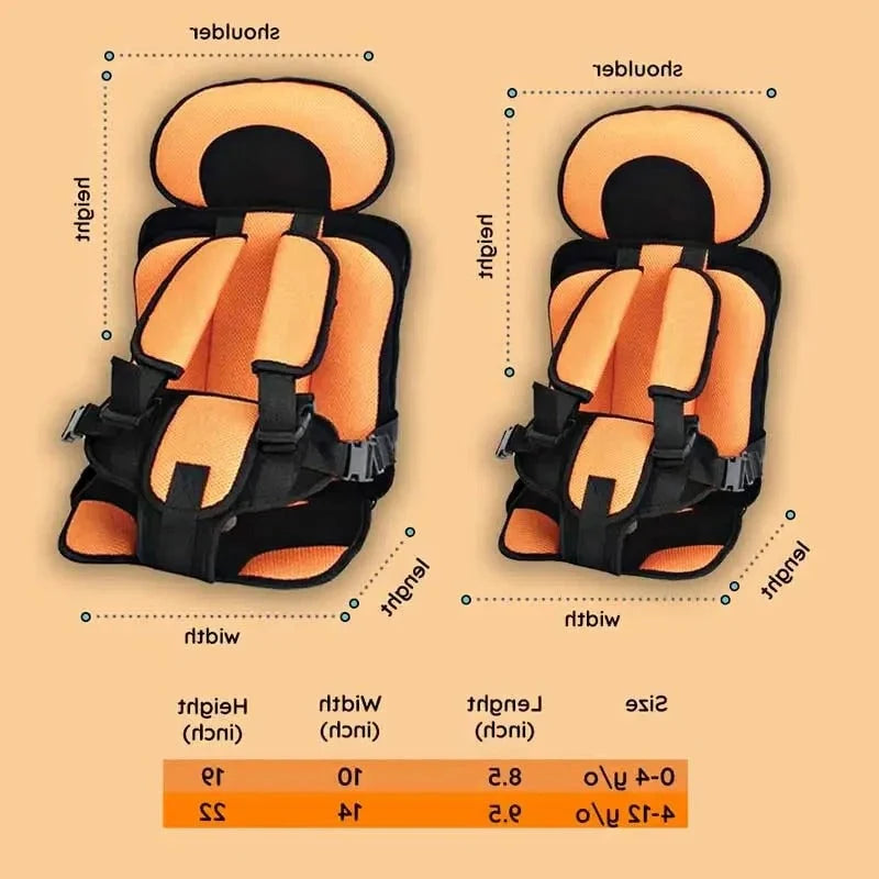 Child Booster Seat Multi-Point Harness Ventilated Non-Slip