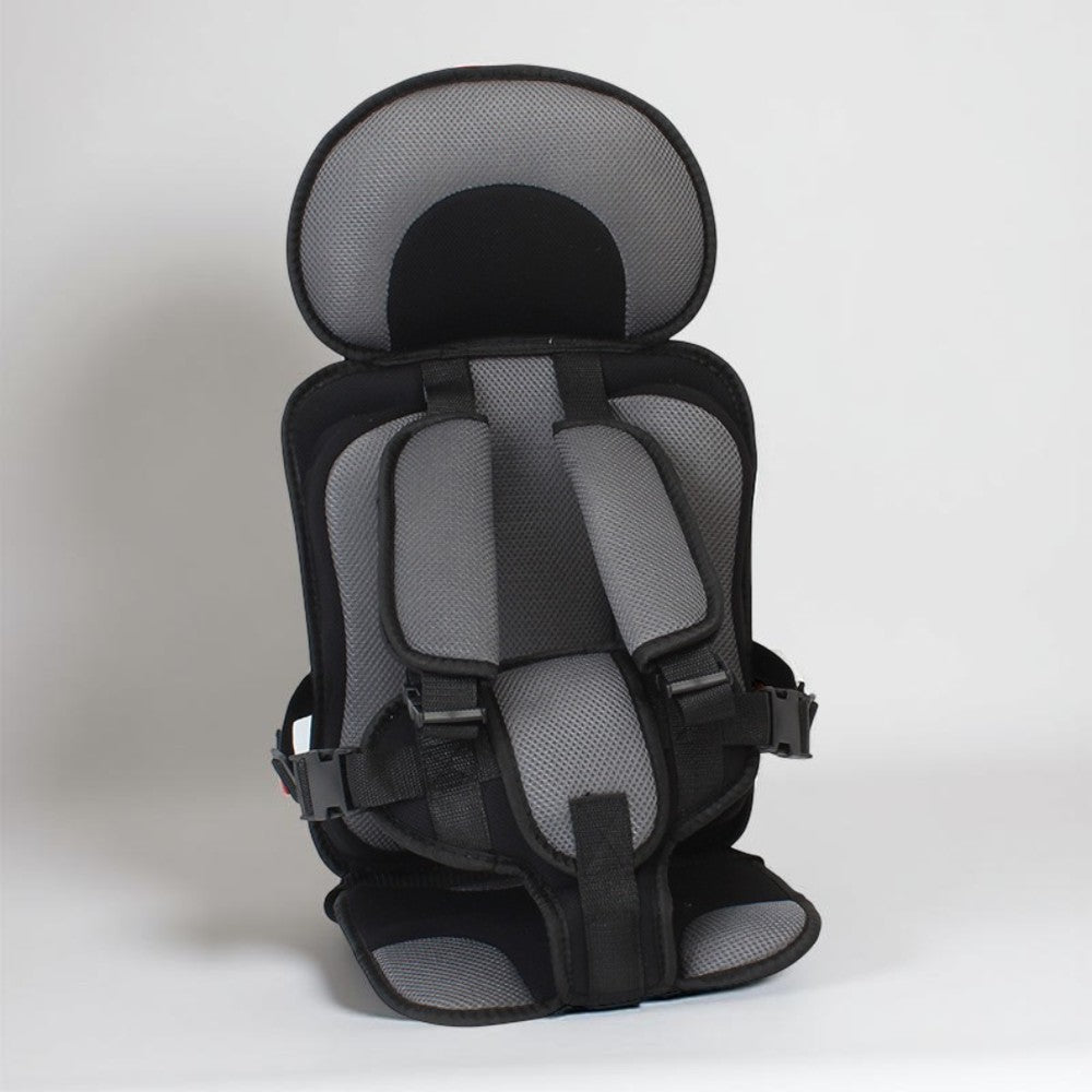 Child Booster Seat Portable Padded Machine-Washable Cover 5-Point Harness