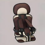 Child Booster Seat Portable Padded Machine-Washable Cover 5-Point Harness