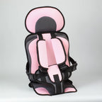 Child Booster Seat Portable Reinforced 5-Point Harness Machine-Washable Cover