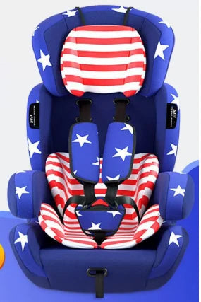 Child Car Seat 5-Point Harness Adjustable Headrest
