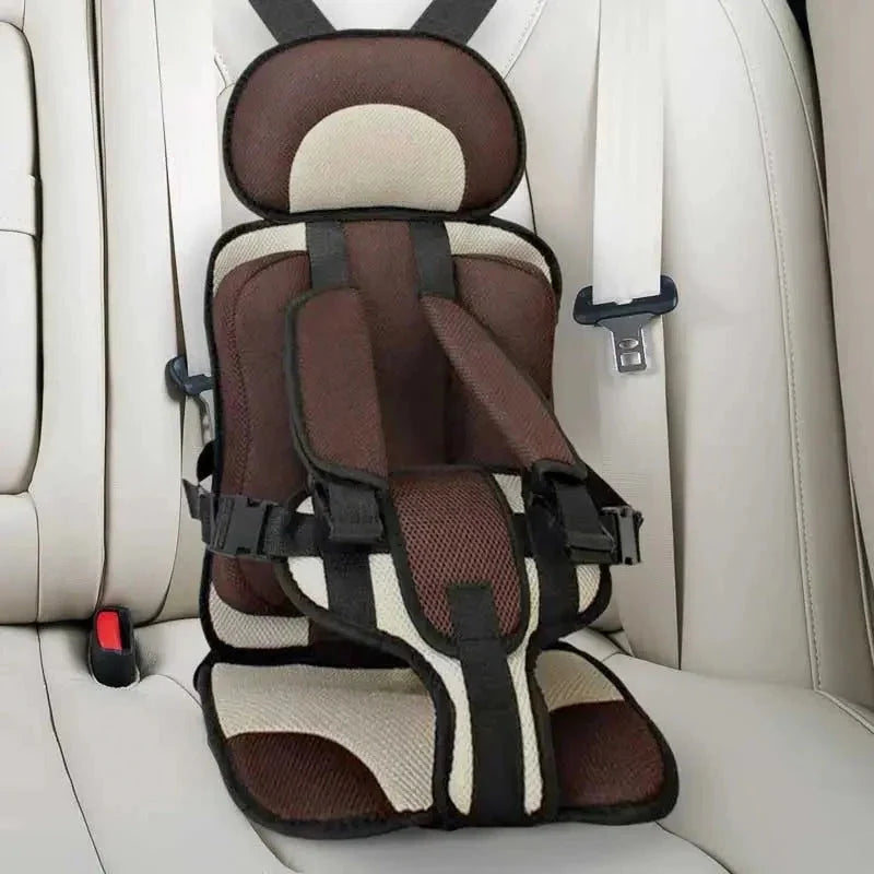 Child Car Seat Cushion Ergonomic Breathable Foldable