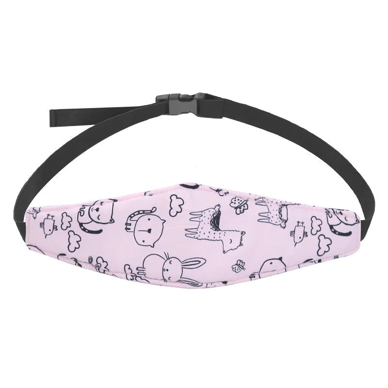 Child Car Seat Headrest Adjustable Strap & Neck Support