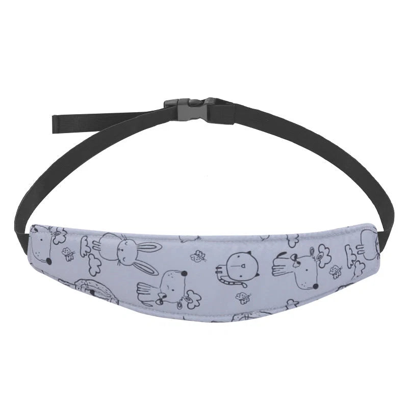 Child Car Seat Headrest Adjustable Strap & Neck Support