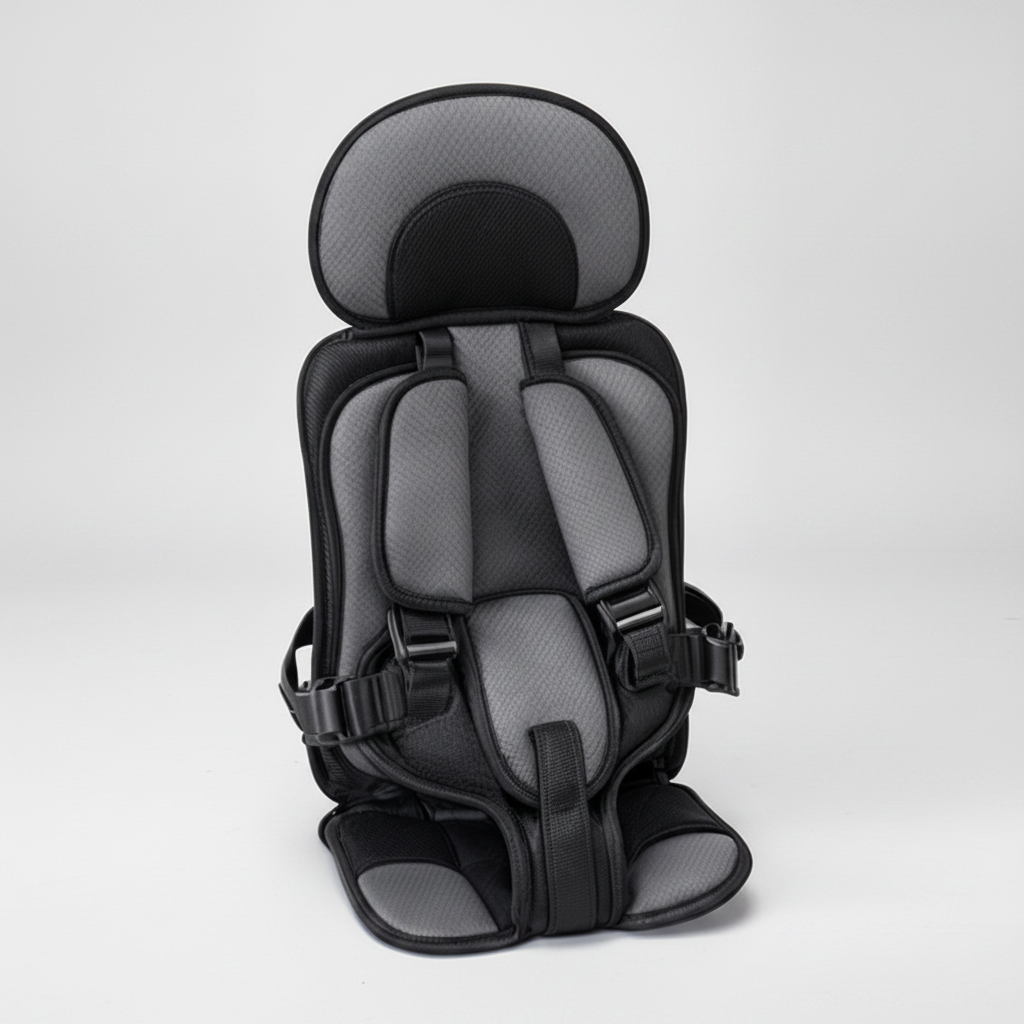Child Car Seat Lightweight & Portable Adjustable Harness