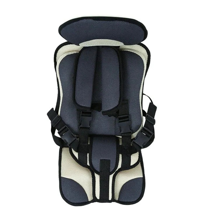 Child Seat Adjustable Headrest Breathable One-Hand Quick Install