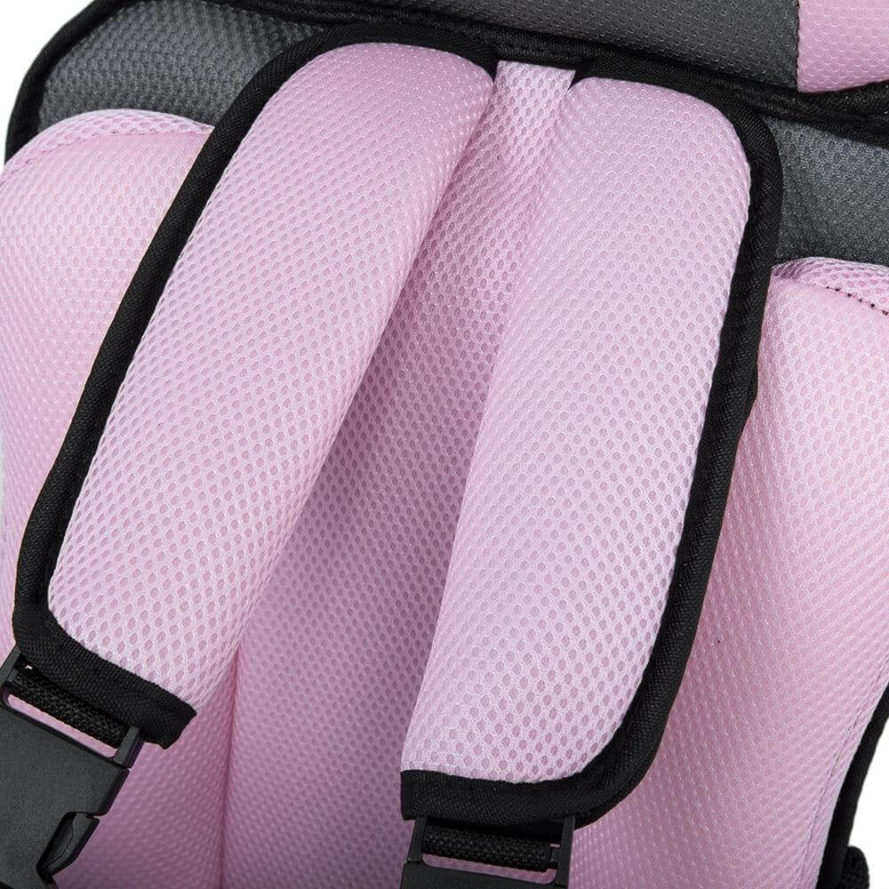 Child Travel Seat Breathable Mesh Adjustable Five-Point Harness