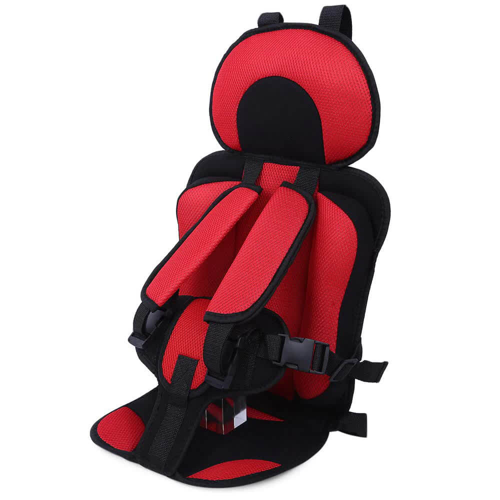 Child Travel Seat Breathable Mesh Adjustable Five-Point Harness