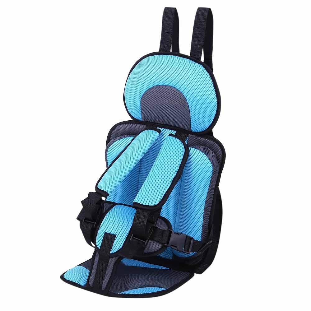 Child Travel Seat Breathable Mesh Adjustable Five-Point Harness
