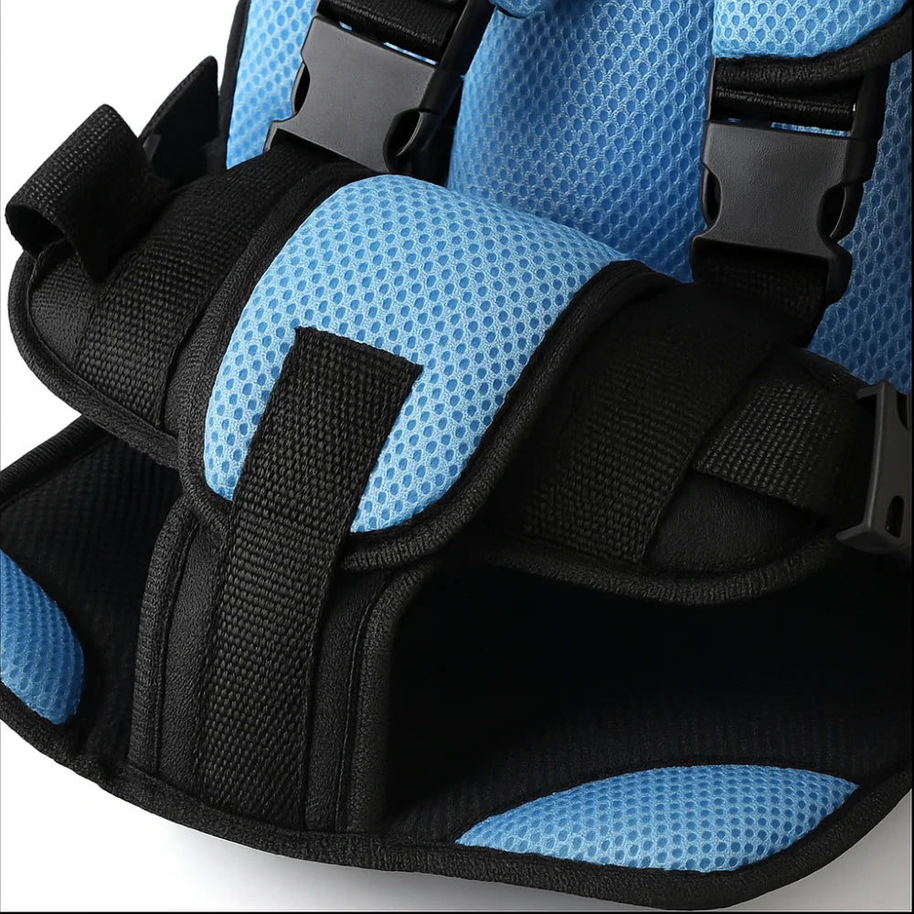 Child Travel Seat Breathable Mesh Adjustable Five-Point Harness