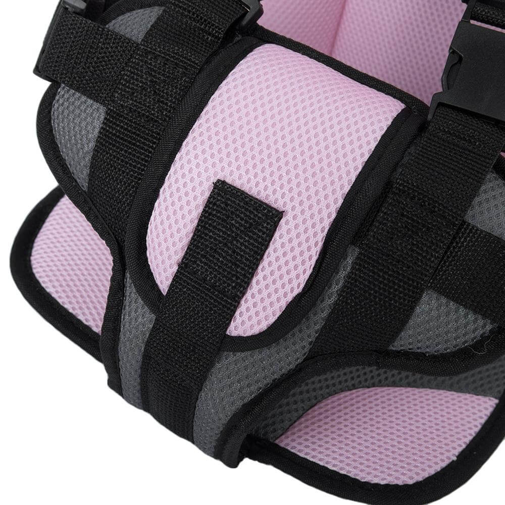 Child Travel Seat Breathable Mesh Adjustable Five-Point Harness