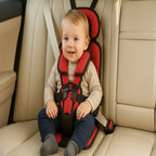 Child Travel Seat Compact Foldable Five-Point Harness & Padded Support