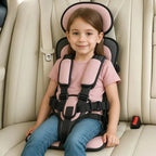 Child Travel Seat Five-Point Harness Foldable & Washable Cover
