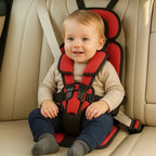 Child Travel Seat Five-Point Harness Foldable & Washable Cover