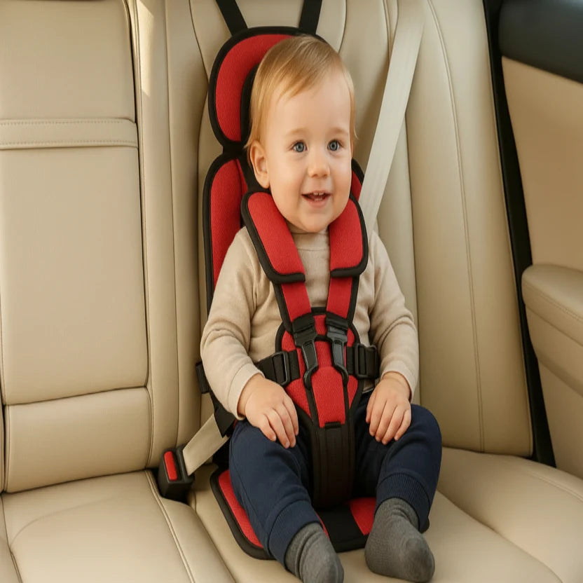 Child Travel Seat Foldable Compact Five-Point Harness