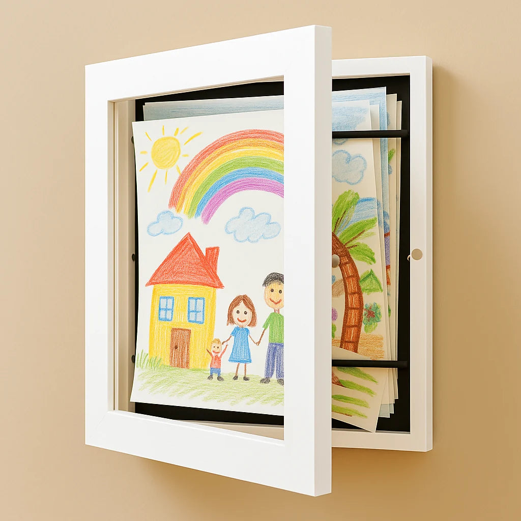Children's Art Frame Flip-Top Stores 150 Drawings