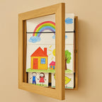 Children's Art Frame Flip-Top Stores 150 Drawings