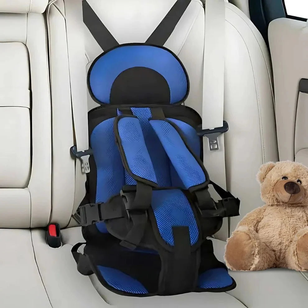 Children’s Car Seat Cushion Breathable Mesh Five-Point Harness