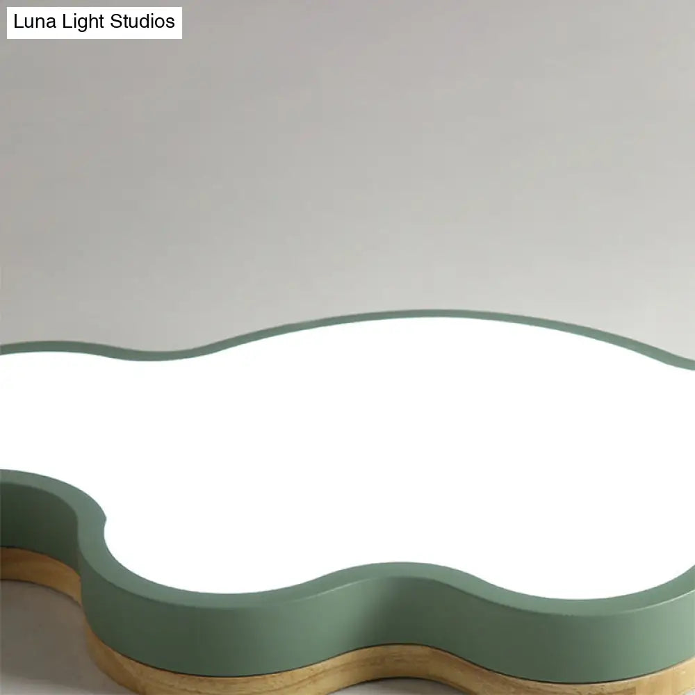 Children's Ceiling Lamp Cloud Shape Flush Mount LED