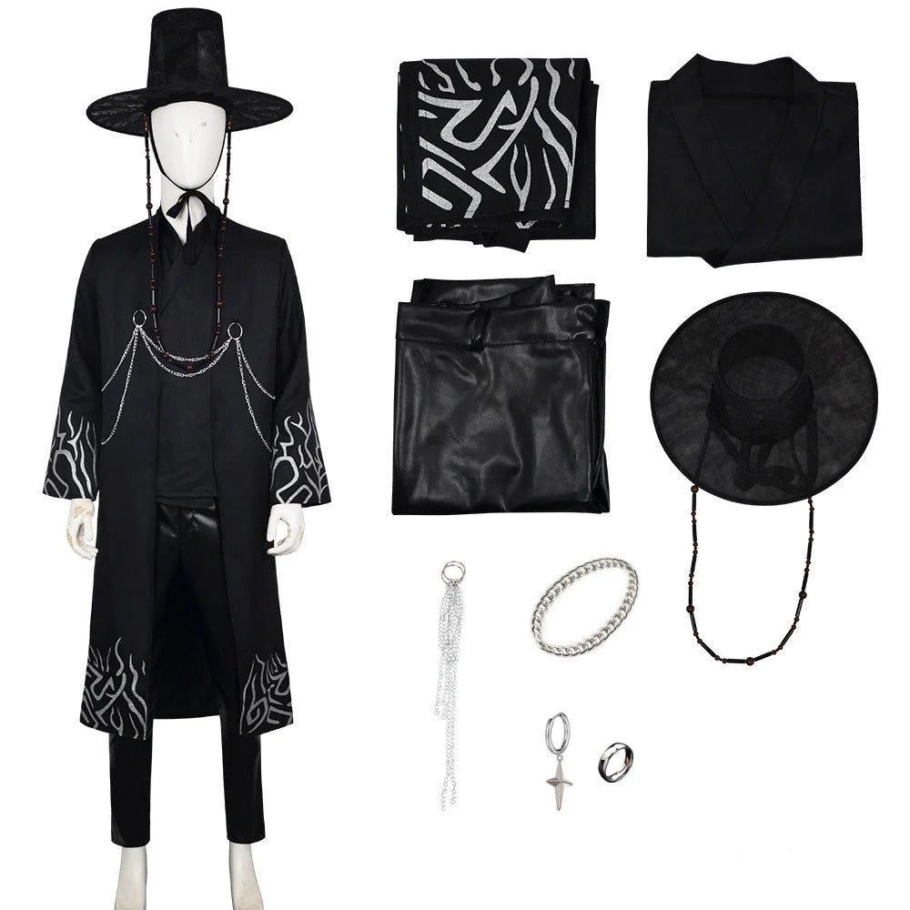 Children's Costume Set Three-Piece Polyester Blend & Comfortable Fit