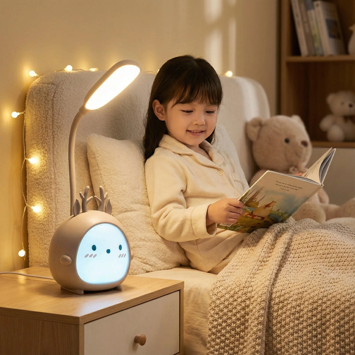 Children's Desk Lamp Flexible Arm LED USB Rechargeable