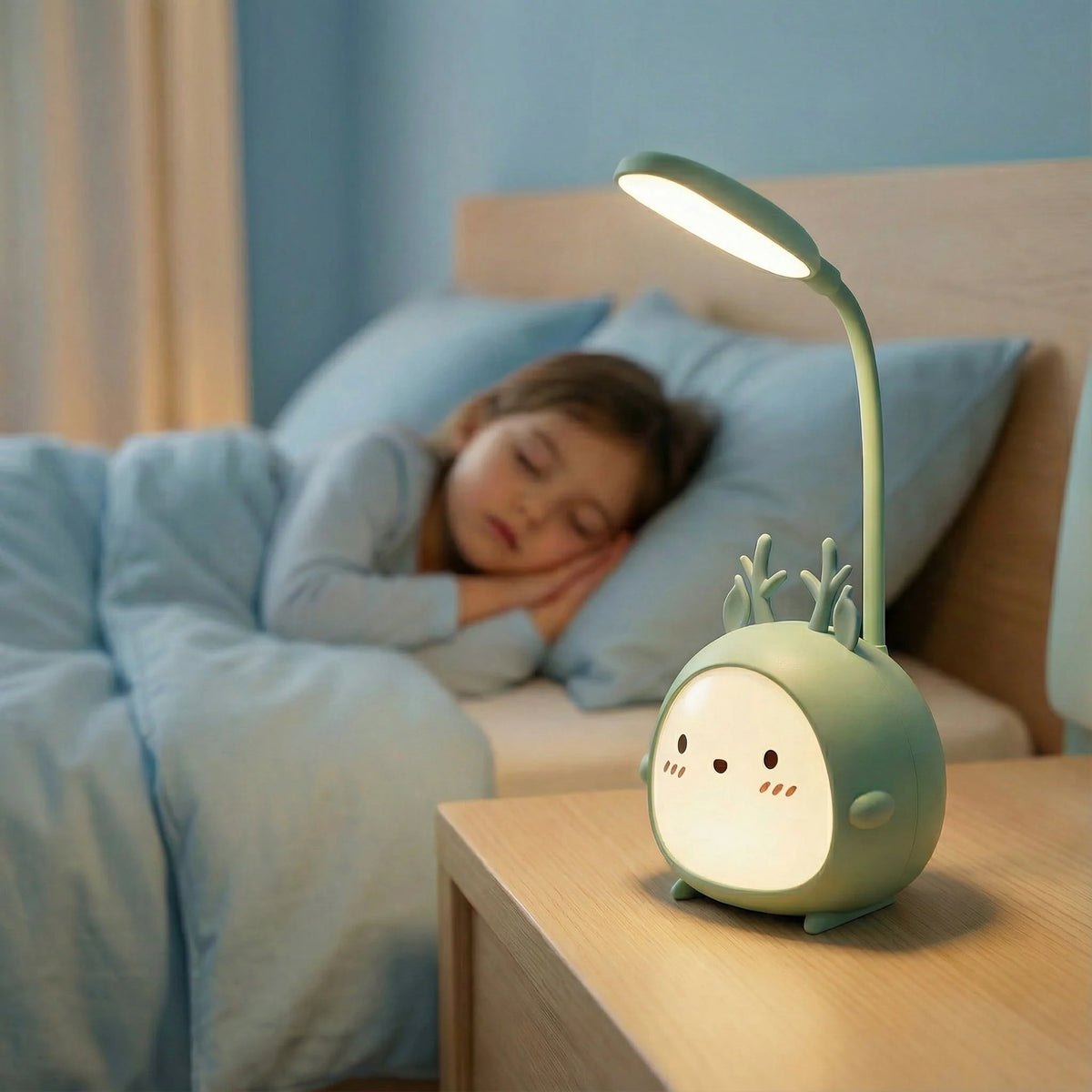 Children's Desk Lamp Flexible Arm LED USB Rechargeable
