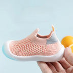 Children's Grip Socks Rubberized Sole Breathable Slip On