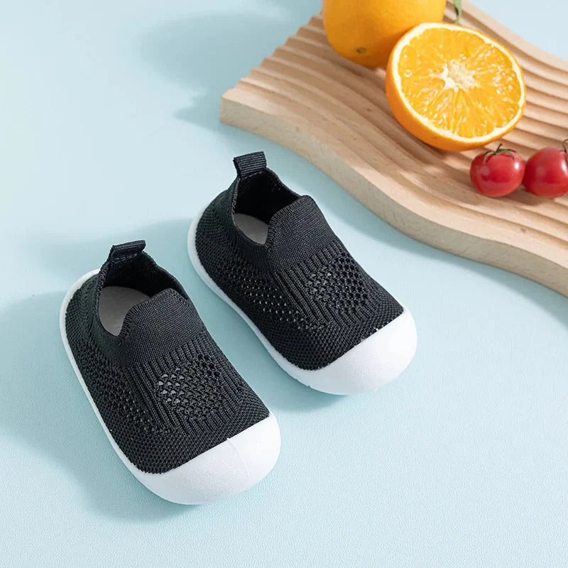 Children's Grip Socks Rubberized Sole Breathable Slip On
