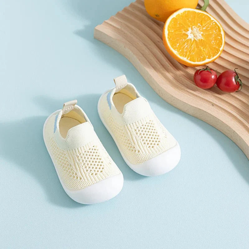 Children's Grip Socks Rubberized Sole Breathable Slip On