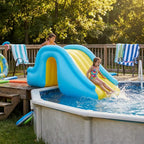 Children's Inflatable Slide Pool & Garden Quick-Inflate