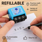 Children's Math Dice Four Operations Rubber & ABS