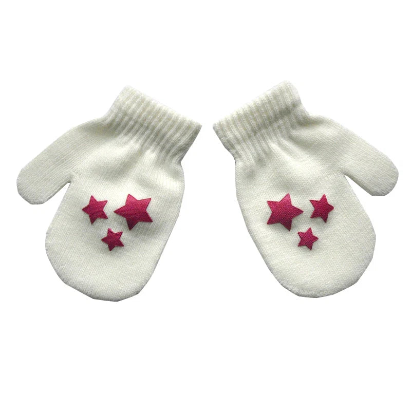 Children's Mittens Plush Fleece Lined Ages 1-4